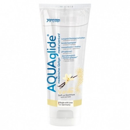 JoyDivision AQUAglide Lubricant, Vanilla, 100 ml (3,4 oz) - Lubricants