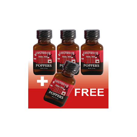 4X Amsterdam Retro - 25ml - BESTprice Poppers