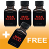 4X Manscent Retro - 25ml - BESTprice Poppers