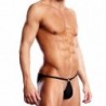 Blue Line, Performance Microfiber Pouch Bikini, Polyester/Spandex, Black, Small/Medium - FASHION