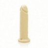 SI IGNITE Cock with Suction, 18 cm (7 in), Ivory - TOYS