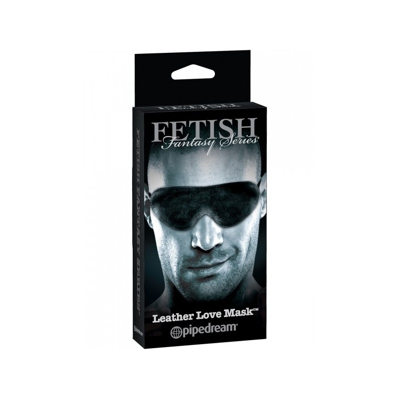 Fetish Fantasy Series, Leather Love Mask, Black - TOYS