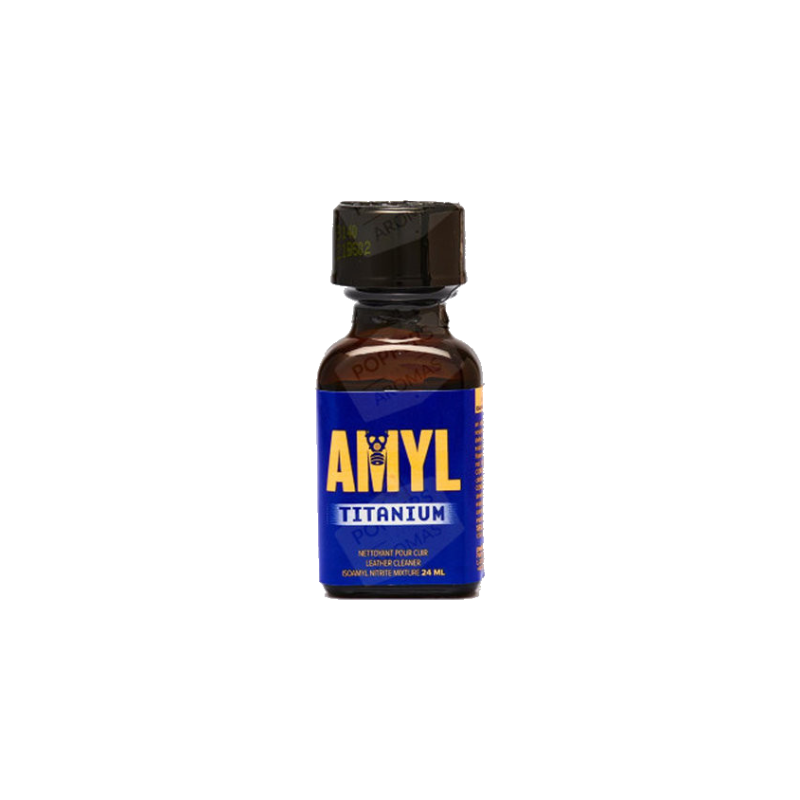 Amyl Titanium Square 24ml - POPPERS Amyl Titanium Square 24ml - POPPERS
